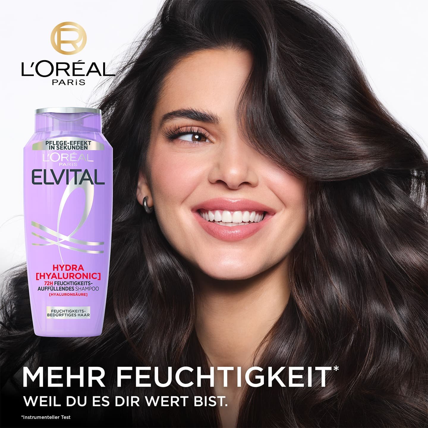 Vorteil des Elvital Hydra Hyaluronic Feuchtigkeit-Auffüllenden Shampoos